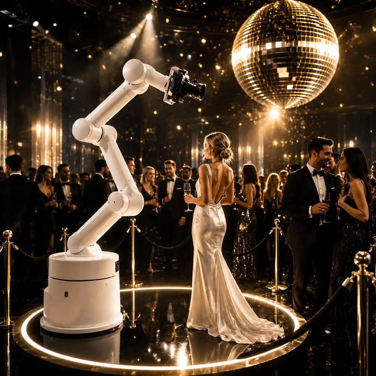Premium GlamBot experience για luxury events και VIP εκδηλώσεις στην Ελλάδα